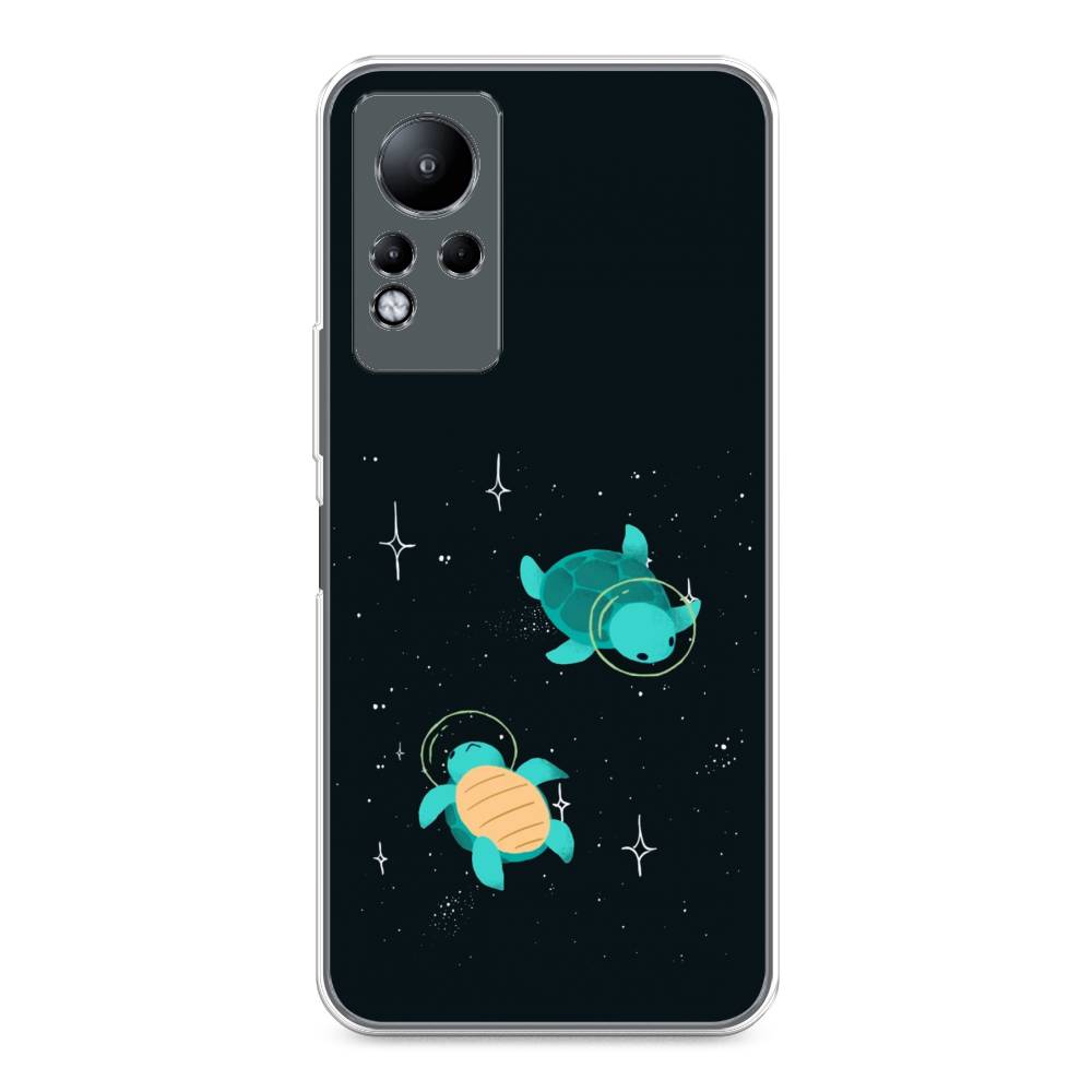 

Чехол Awog на Infinix Note 11 "Черепашки космонавты", Разноцветный, 3100450-4