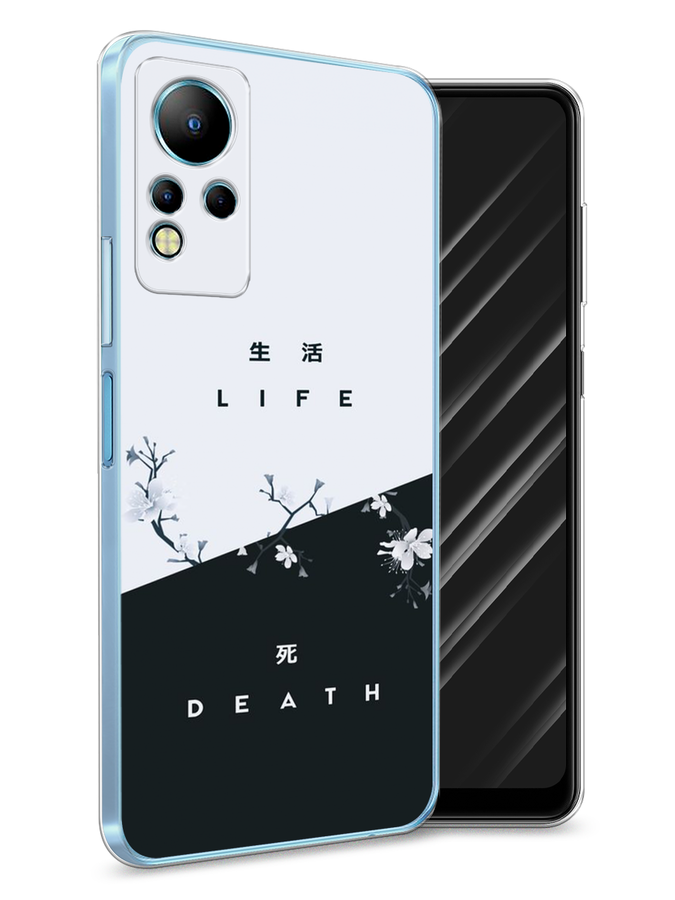 

Чехол Awog на Infinix Note 11 "Life and death", Разноцветный, 3100450-7