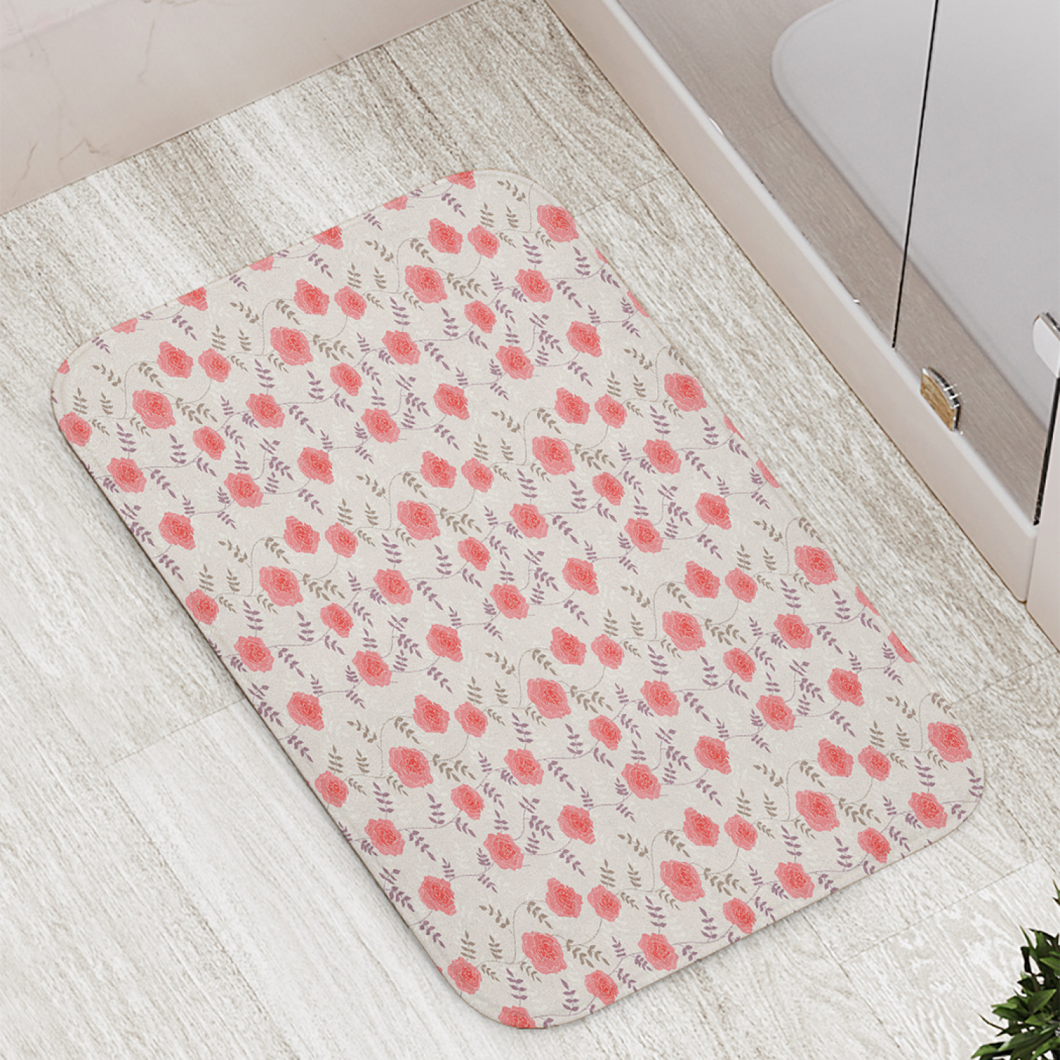 

Коврики для ванной и туалета bath_91696 Утонченность роз JoyArty, Утонченность роз