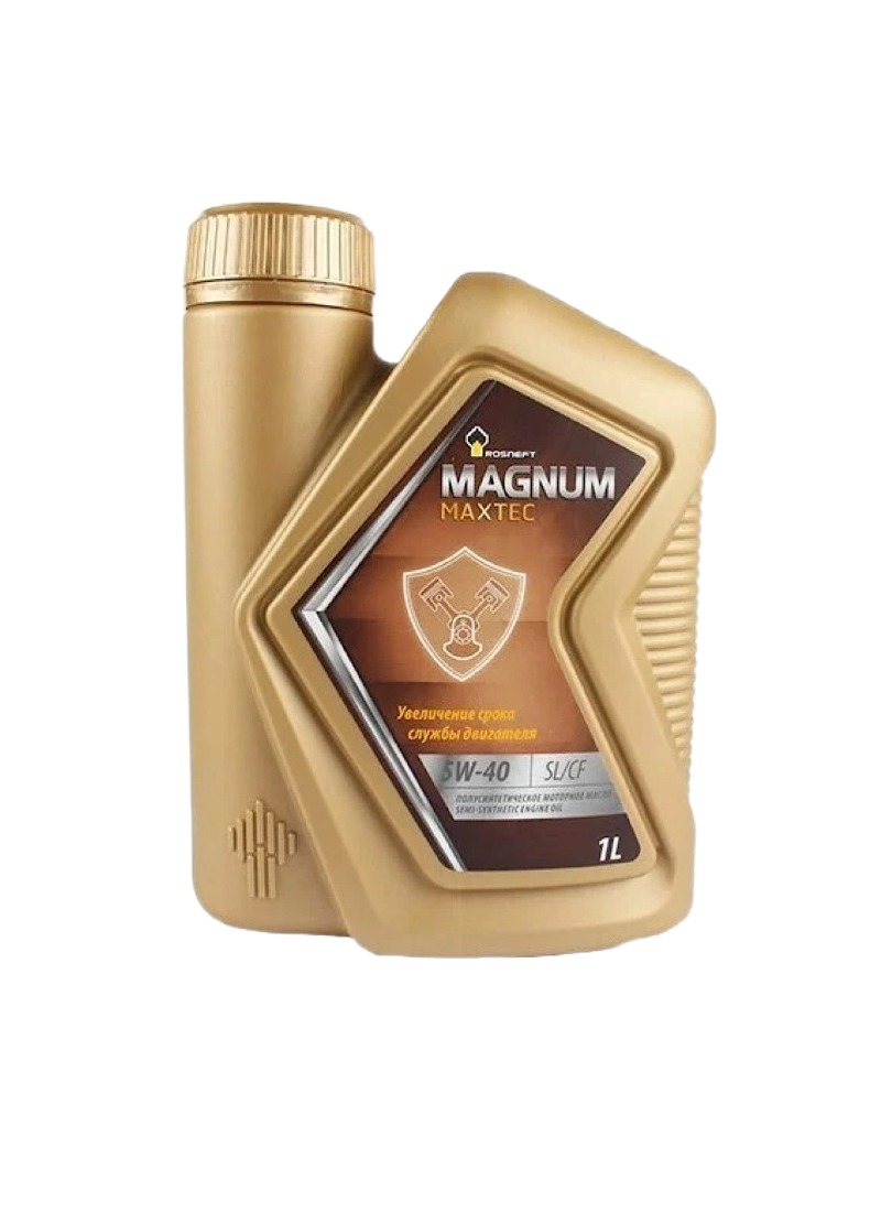 Моторное масло Роснефть Magnum Maxtec 5W40 Sl/Cf (1 Л) П/Синт. Rosneft 373207