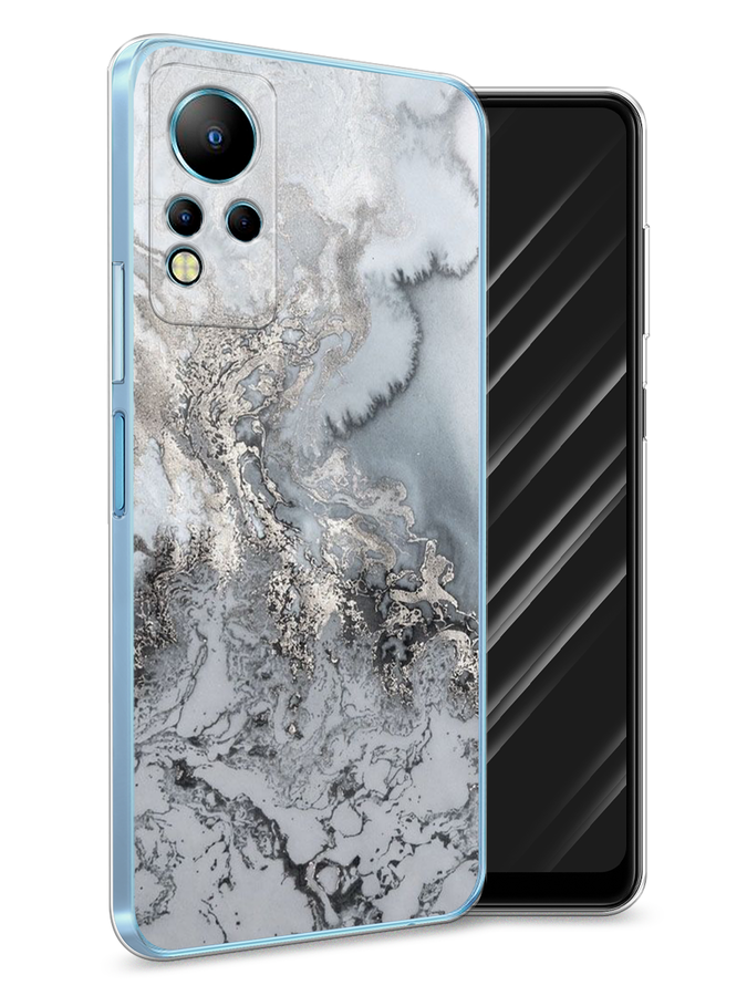 

Чехол Awog на Infinix Note 11 "Морозная лавина серая", Разноцветный, 3100450-3