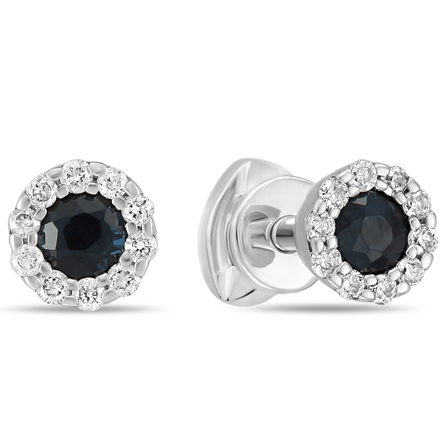 

Серьги женские из золота Лукас-Голд E01-D-34056-SA, сапфир/бриллиант, E01-D-34056-SA