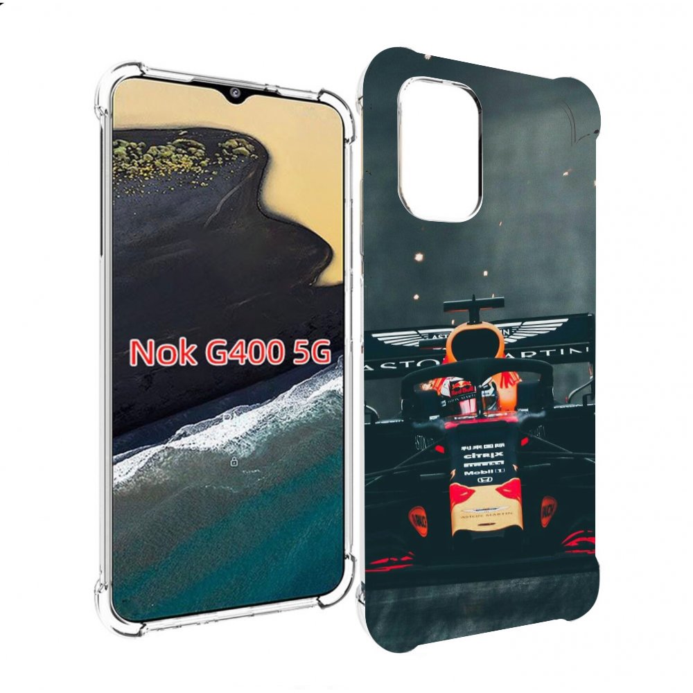 

Чехол MyPads формула 1 астон мартин для Nokia G400 5G, Прозрачный, Tocco