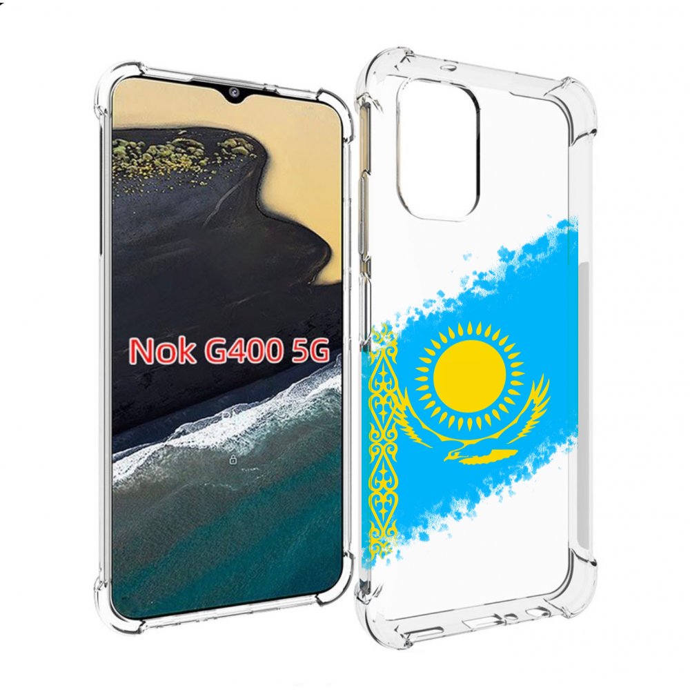 

Чехол MyPads флаг Казахстана для Nokia G400 5G, Прозрачный, Tocco