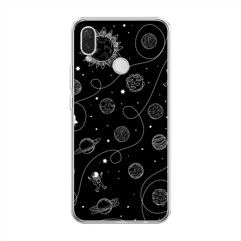 

Чехол Awog на Huawei Nova 3i "В невесомости", Бежевый, 68350-4