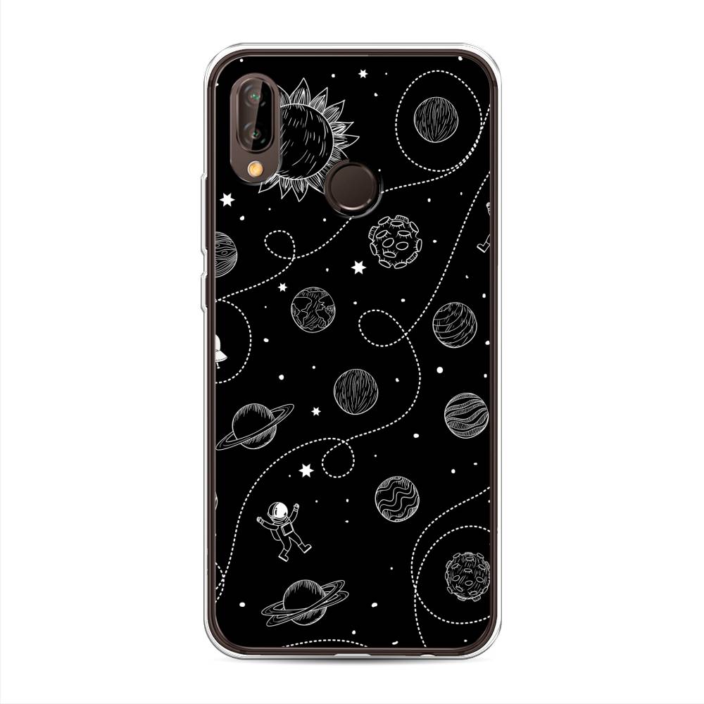 

Чехол Awog на Huawei Nova 3 "В невесомости", Бежевый, 66150-4