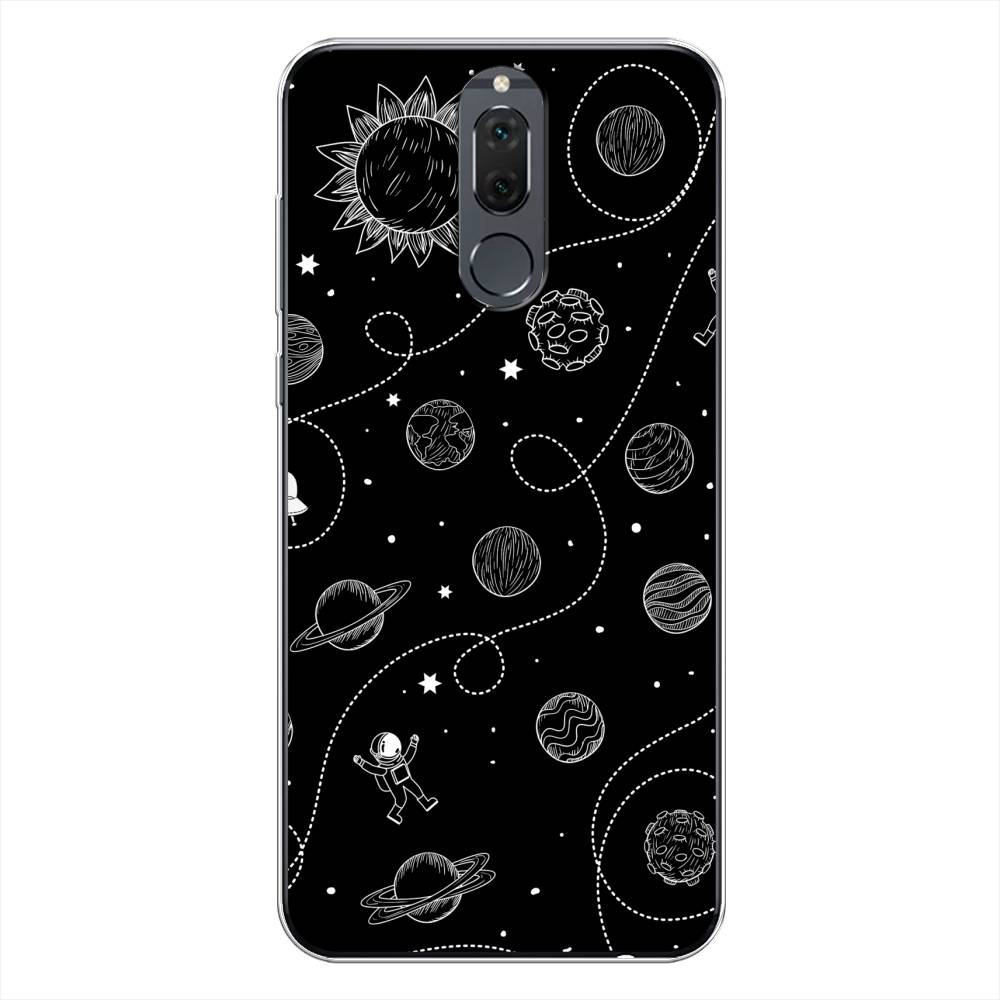 

Чехол Awog на Huawei Nova 2i "В невесомости", Бежевый, 64150-4