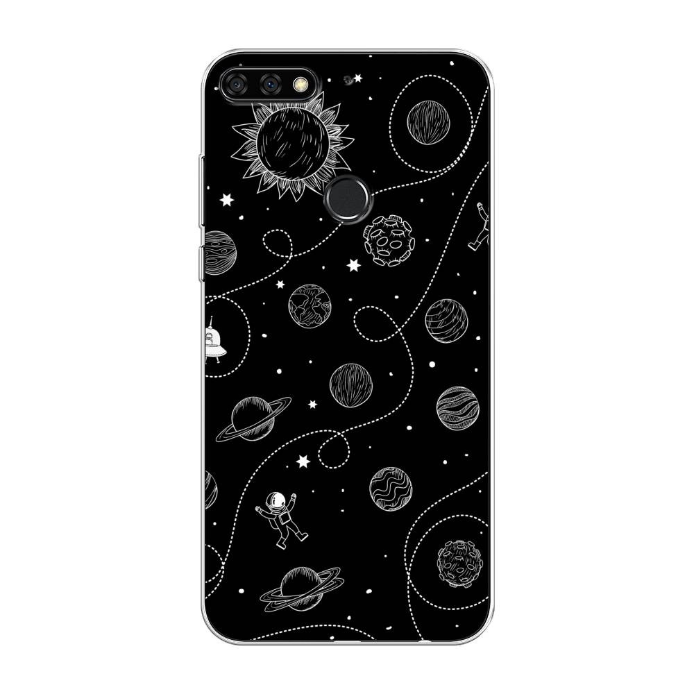 

Чехол Awog на Huawei Nova 2 Lite "В невесомости", Бежевый, 64650-4