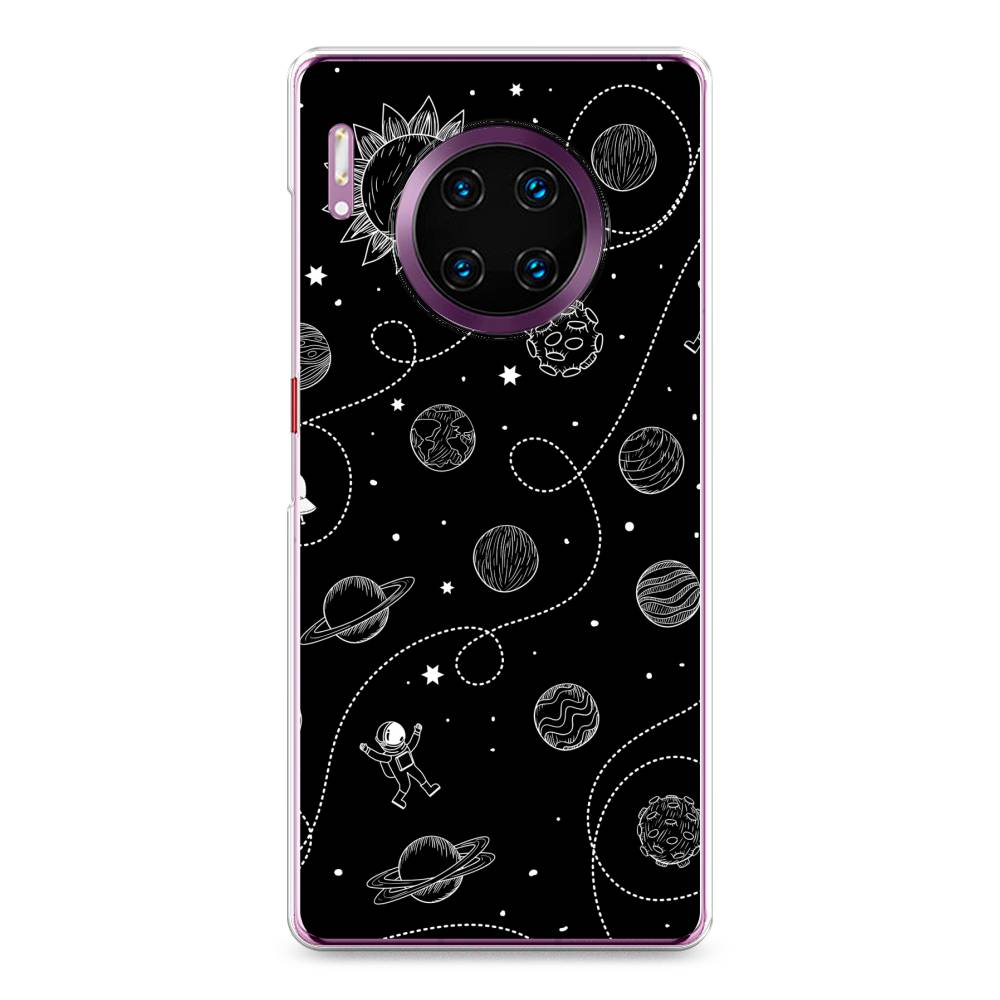 

Чехол Awog на Huawei Mate 30 Pro "В невесомости", Бежевый, 610450-4