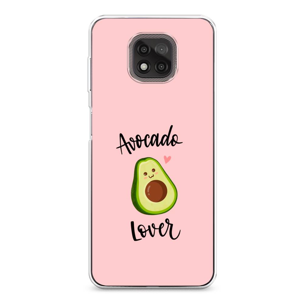 

Чехол на Motorola Moto G Power 2021 "Avocado lover", Розовый;зеленый, 242750-6