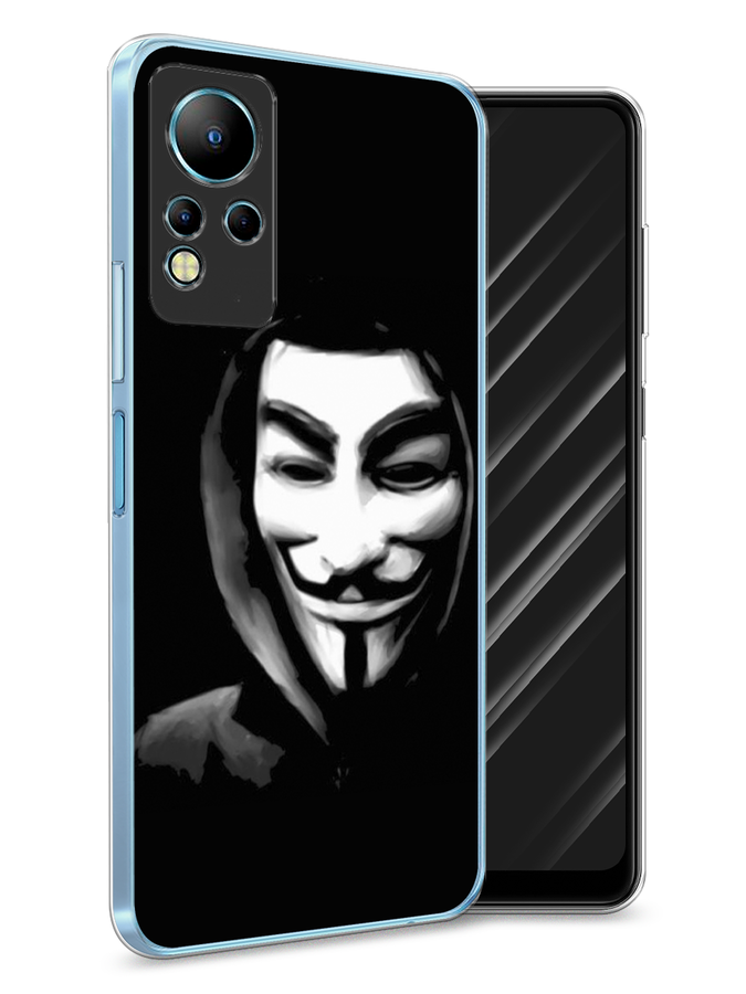 

Чехол Awog на Infinix Note 11 "Анонимус", Разноцветный, 3100450-5