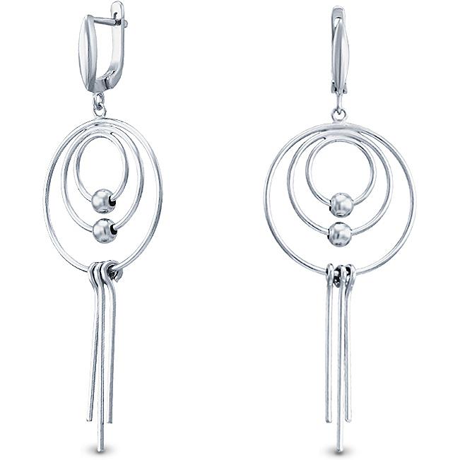 

Серьги женские из серебра Silver Wings 02fye9996-113, без вставки, 02fye9996-113