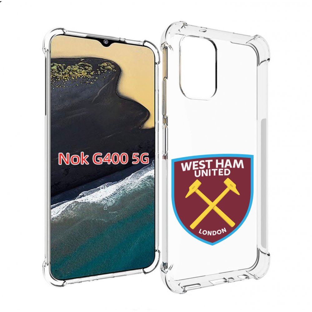 

Чехол MyPads фк-вест-хем-2 для Nokia G400 5G, Прозрачный, Tocco