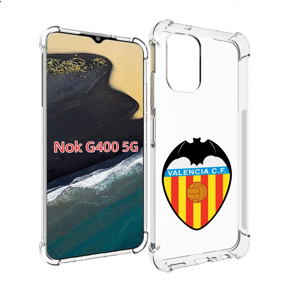 

Чехол MyPads фк-валенсия-2 для Nokia G400 5G, Прозрачный, Tocco