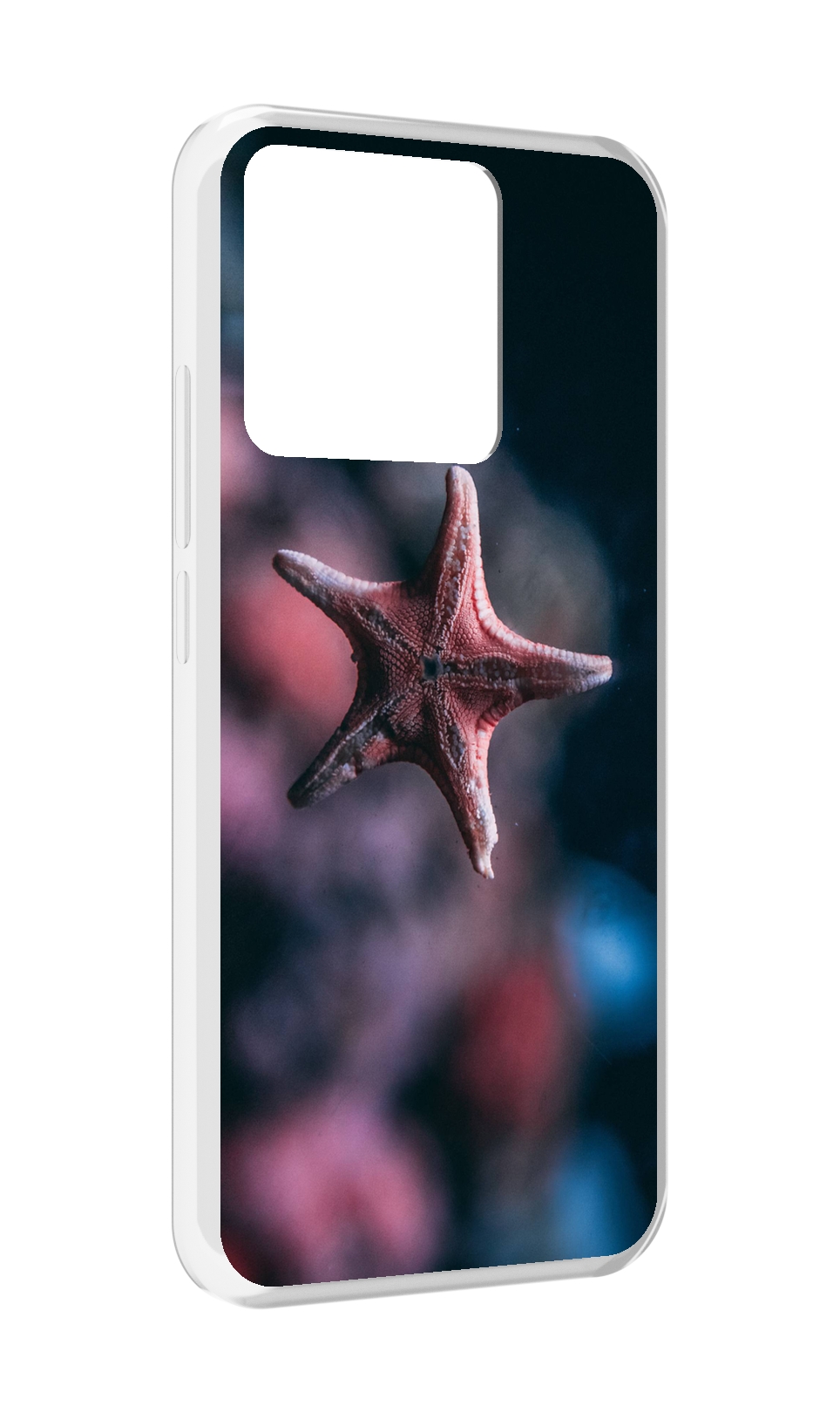 

Чехол MyPads Tocco для Xiaomi Redmi 10A морская-звезда---starfish, Прозрачный, Tocco