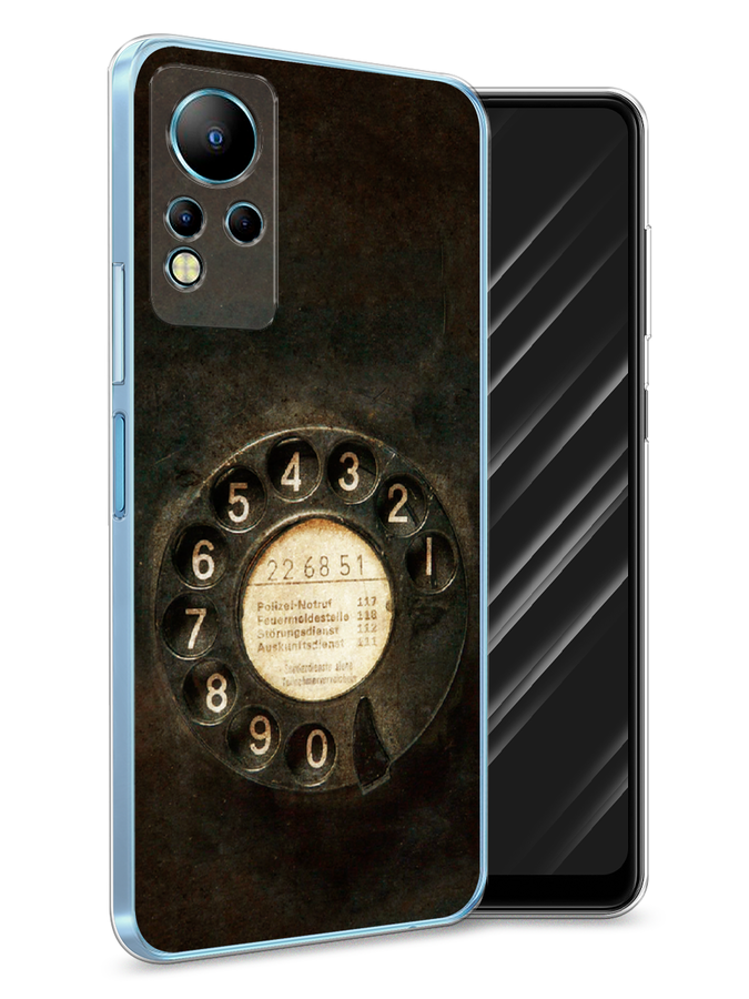 

Чехол Awog на Infinix Note 11 "Старинный телефон", Разноцветный, 3100450-5