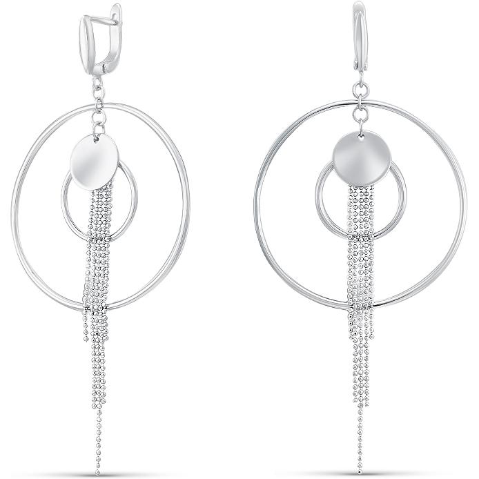 

Серьги женские из серебра Silver Wings 02fye9873-113, без вставки, 02fye9873-113
