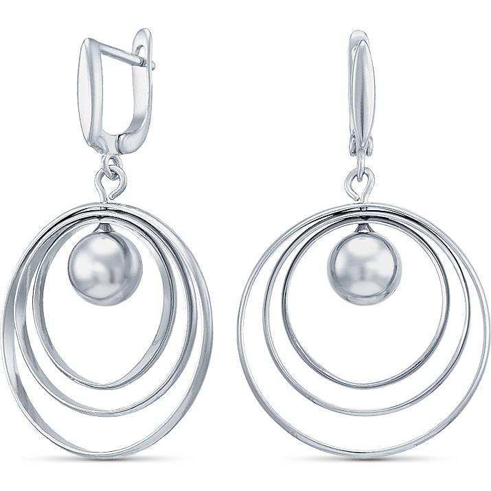 

Серьги женские из серебра Silver Wings 02fye9683-113, без вставки, 02fye9683-113
