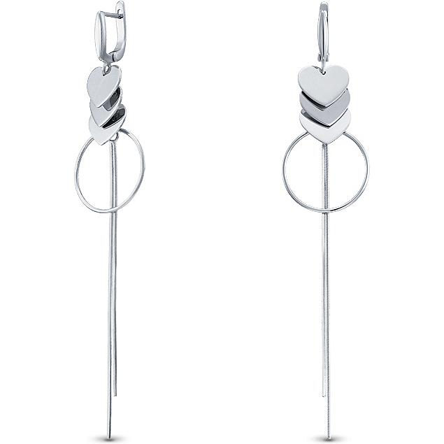 

Серьги женские из серебра Silver Wings 02fye9728-113, без вставки, 02fye9728-113