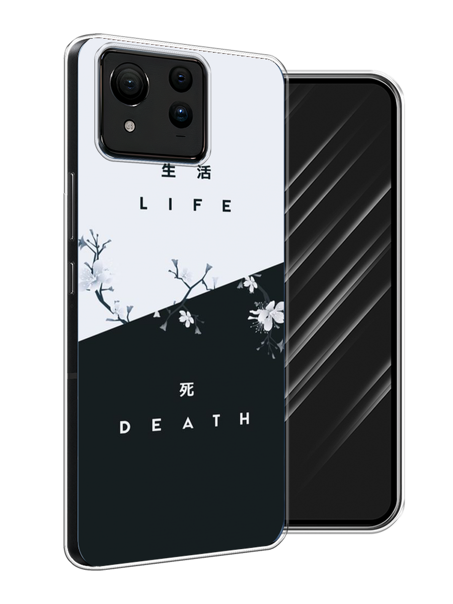 

Чехол Awog на Asus ZenFone 11 Ultra "Life and death", Черный;серый, 45250-1