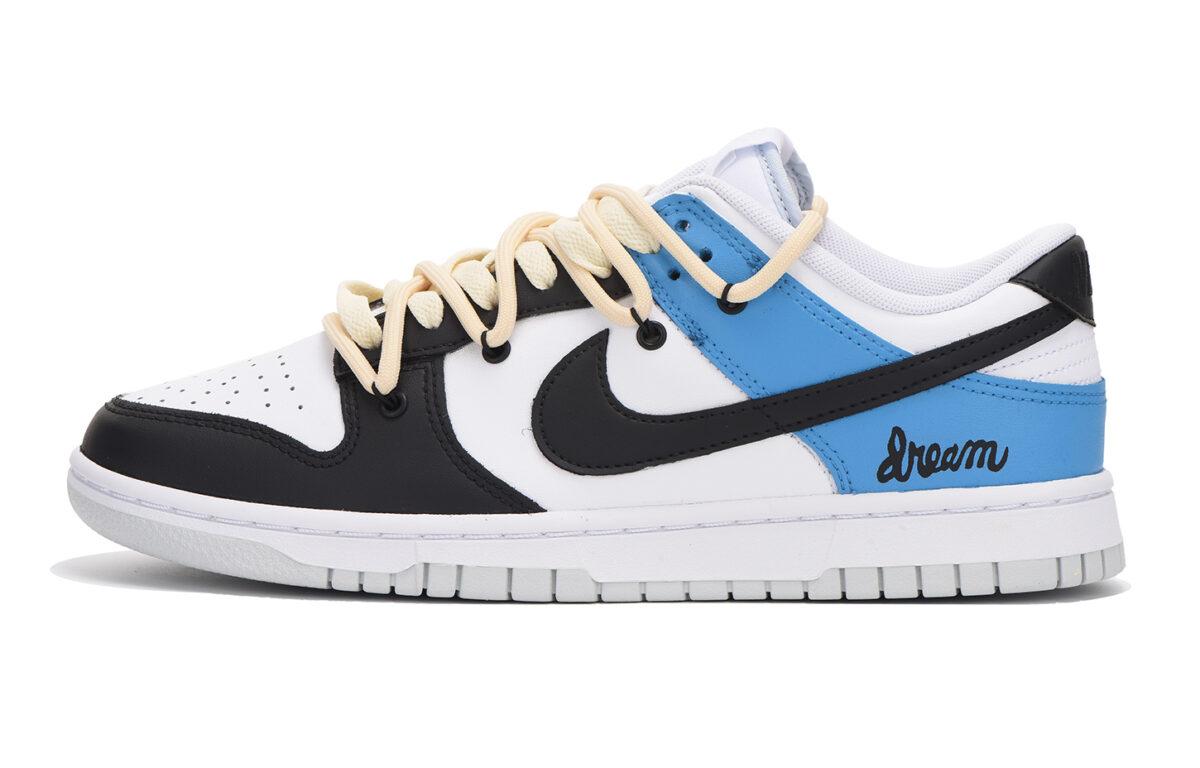 

Кеды унисекс Nike Dunk Low vibe GS белые 38.5 EU, Белый, Dunk Low vibe GS