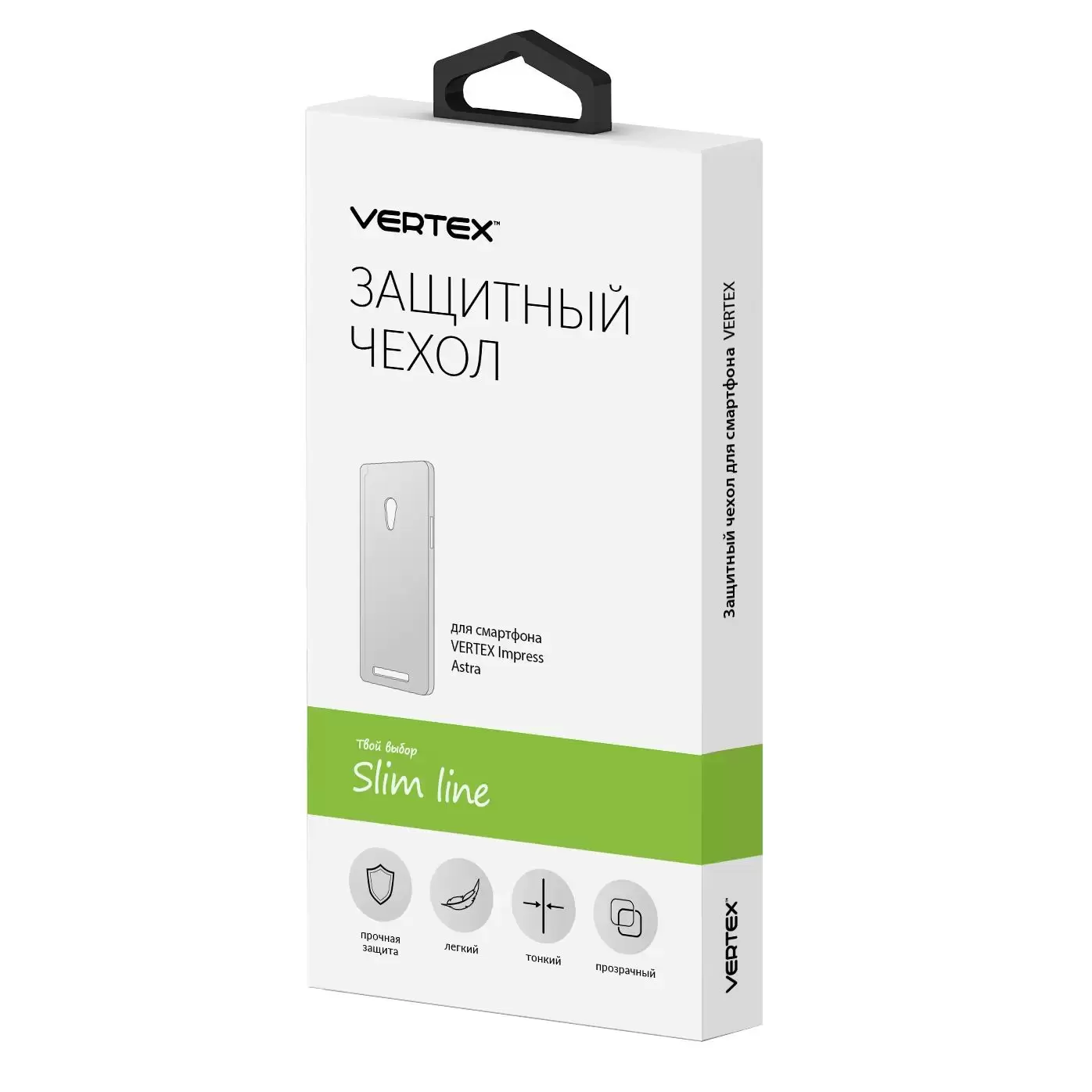 

Клип-кейс для Vertex Impress Astra Black, Черный