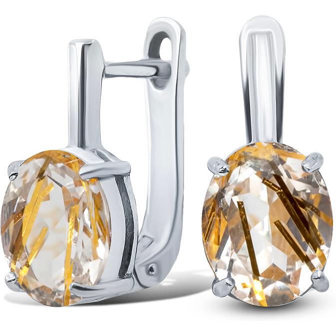 

Серьги женские из серебра Silver Wings 22veafa00915s-19, кварц, 22veafa00915s-19