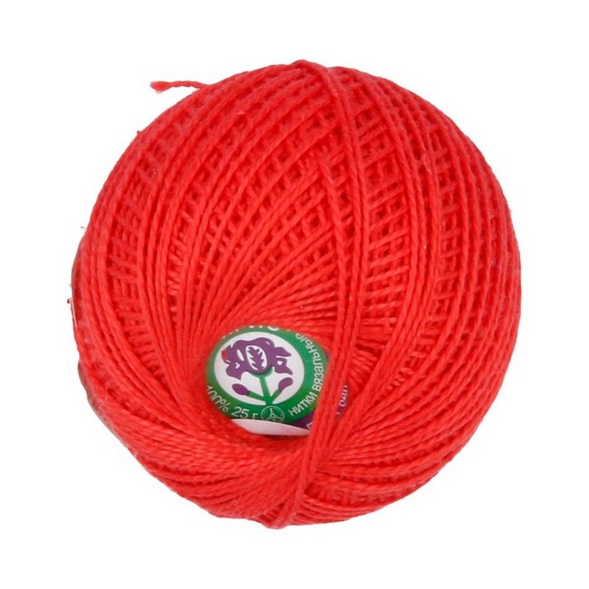 

Пряжа ПНК им. Кирова Ирис 20 шт. х 25 г 150 м цв. №0810 красный, 150 м от