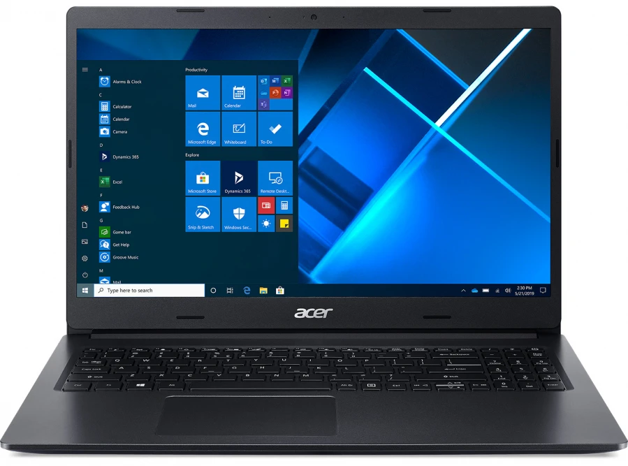 фото Ноутбук acer extensa 15 ex215-22-r2nl black (nx.eg9er.01n)