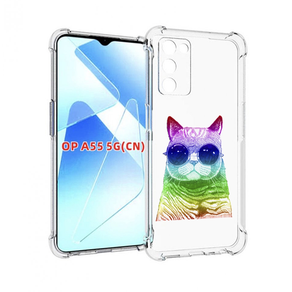 

Чехол MyPads Кот в очках для Infinix Zero X Neo, Прозрачный, Tocco