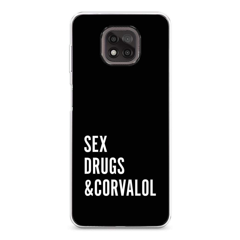 

Чехол на Motorola Moto G Power 2021 "Corvalol", Черный;серый;белый, 242750-6
