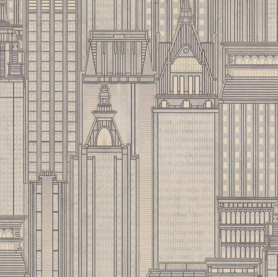 фото Обои eurodecor 7117-24 винил 1,06x10м skyline декор