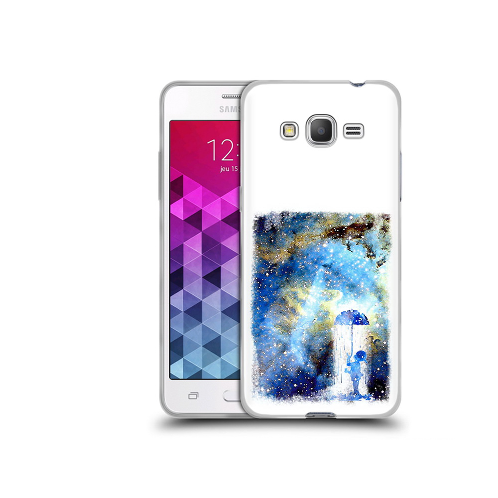 

Чехол MyPads Tocco для Samsung Galaxy Grand Prime мальчик в небе, Прозрачный, Tocco