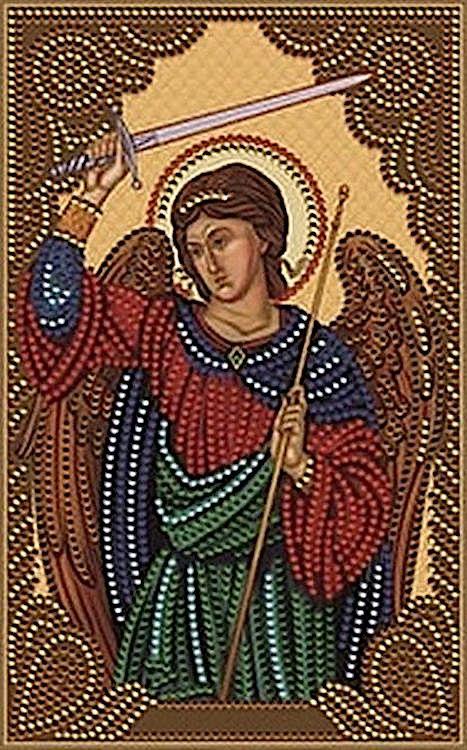 

Алмазная вышивка Painting Diamond «Икона Архангела Михаила»