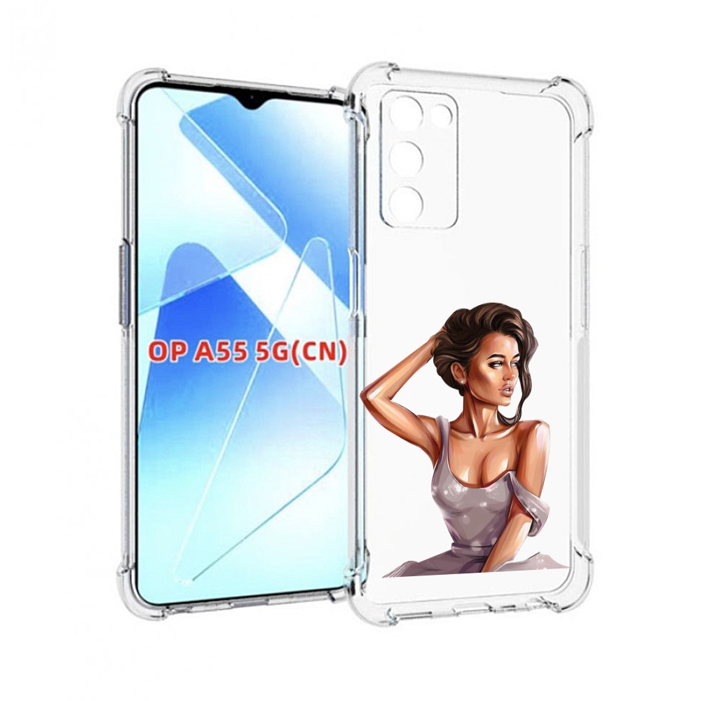 

Чехол MyPads Девушка-с-прической женский для Infinix Zero X Neo, Прозрачный, Tocco
