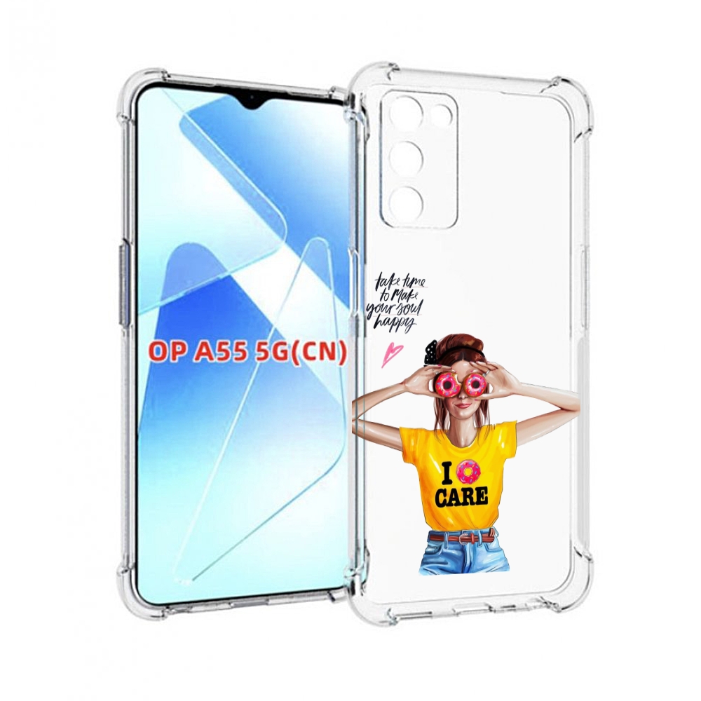 

Чехол MyPads Девушка-с-пончиками женский для Infinix Zero X Neo, Прозрачный, Tocco