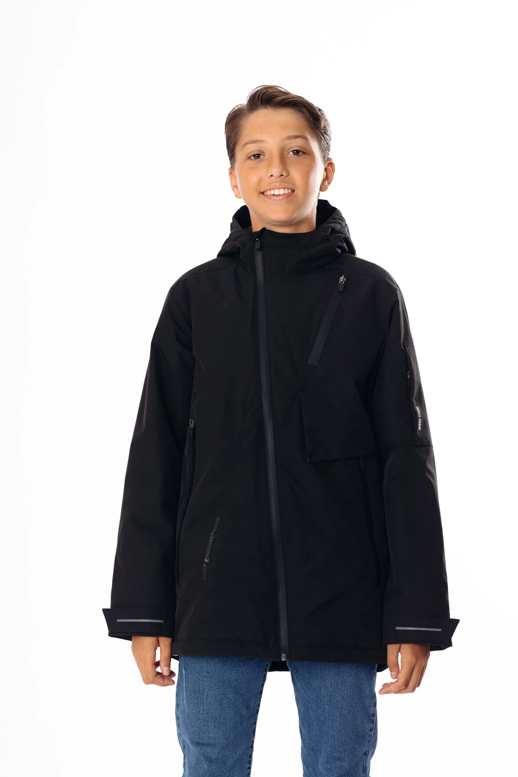 Куртка детская Yoot 6685 черный, 176