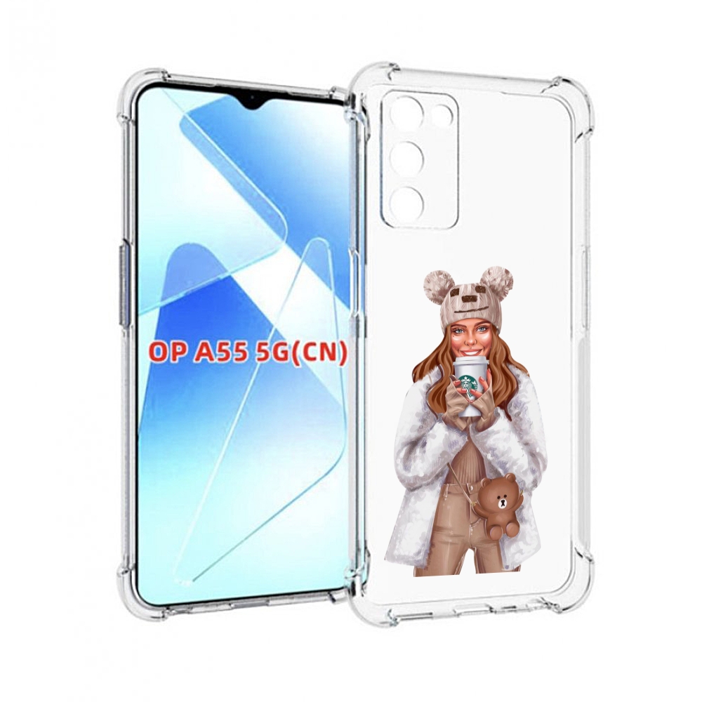 

Чехол MyPads Девушка-с-кофе-старбакс женский для Infinix Zero X Neo, Прозрачный, Tocco