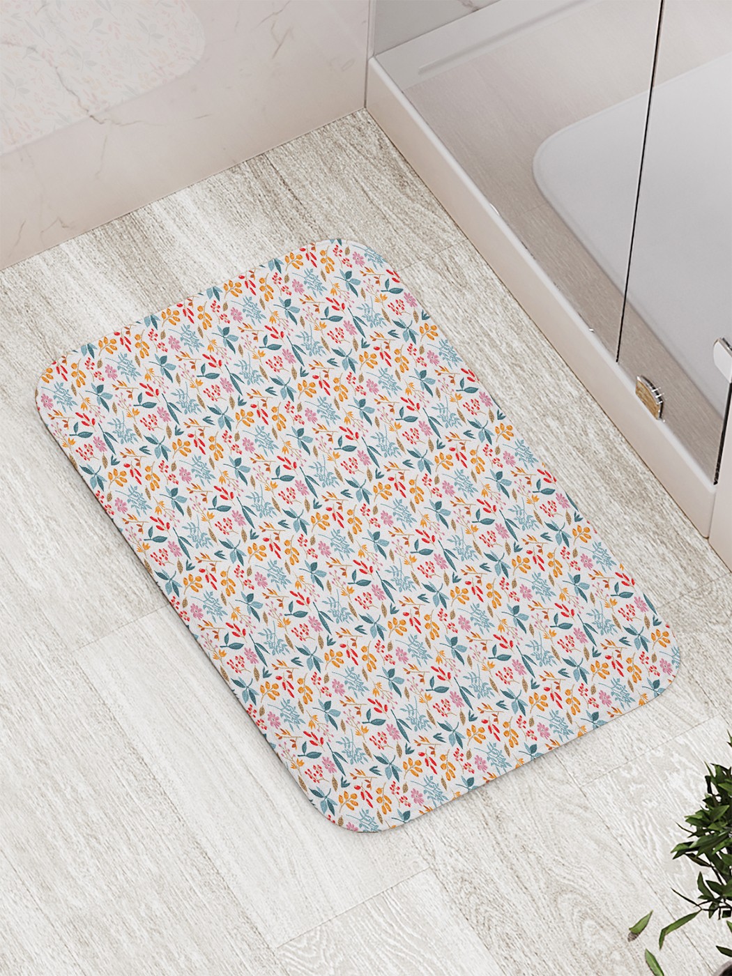 

bath_69698 Коврик противоскользящий для ванной, сауны, бассейна, 77х52 см