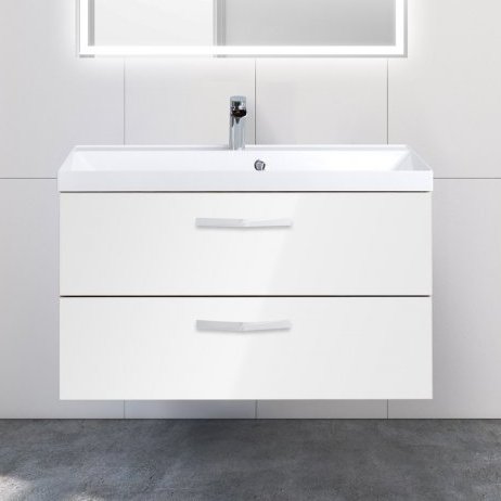 фото Тумба для комплекта belbagno aurora 90 bianco lucido