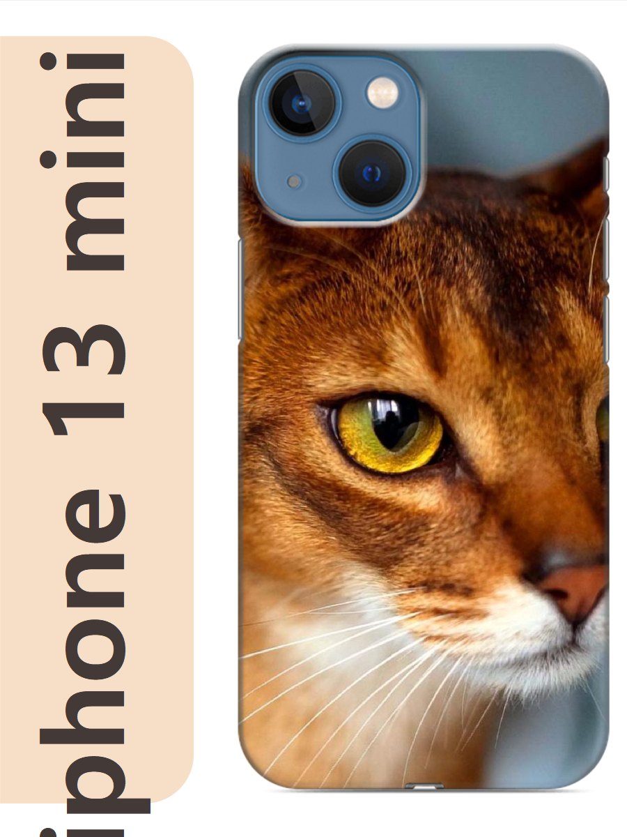

Чехол на Apple Iphone 13 mini абиссинская кошка 798, Прозрачный, Iphm13cat2