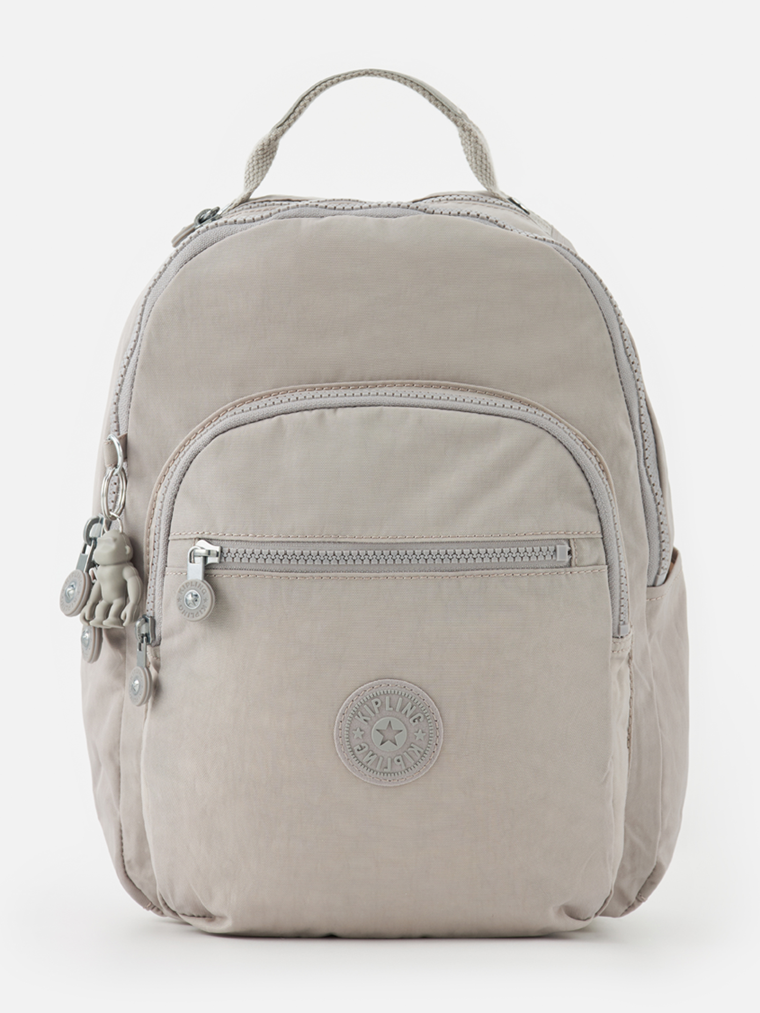 Рюкзак женский Kipling Seoul S серый, 25,5х35х16 см