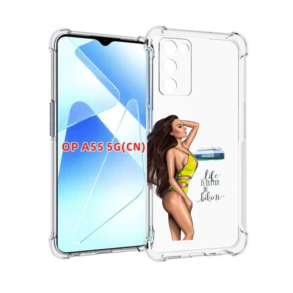 Чехол MyPads Девушка-в-купальнике для Infinix Zero X Neo