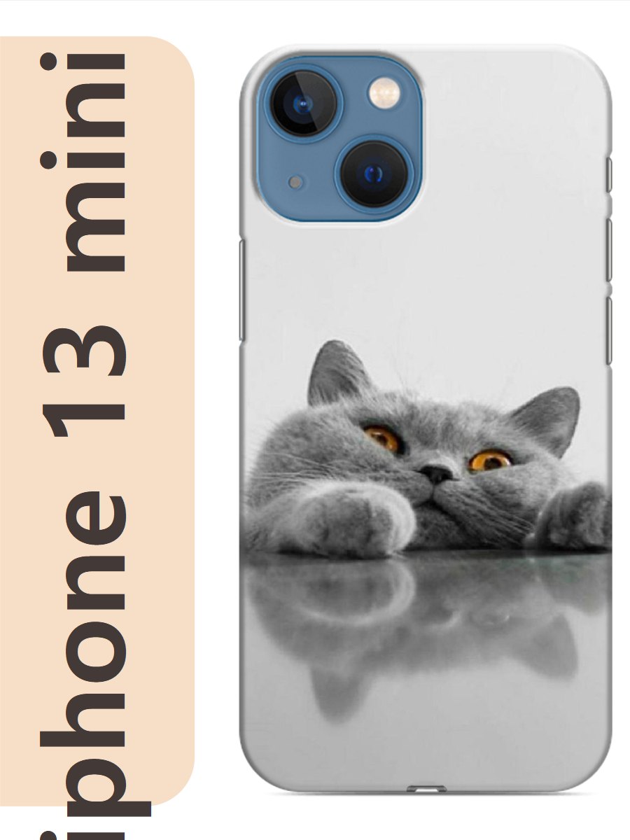 

Чехол на Apple Iphone 13 mini кот британец 796, Iphm13cat2