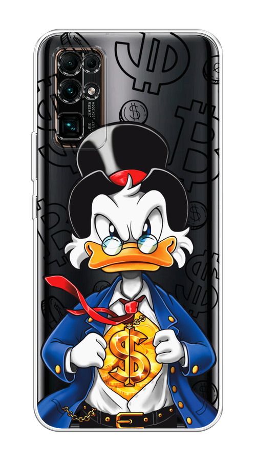 

Чехол на Honor 30 "Scrooge Goldman", Черный;белый;синий, 612150-1