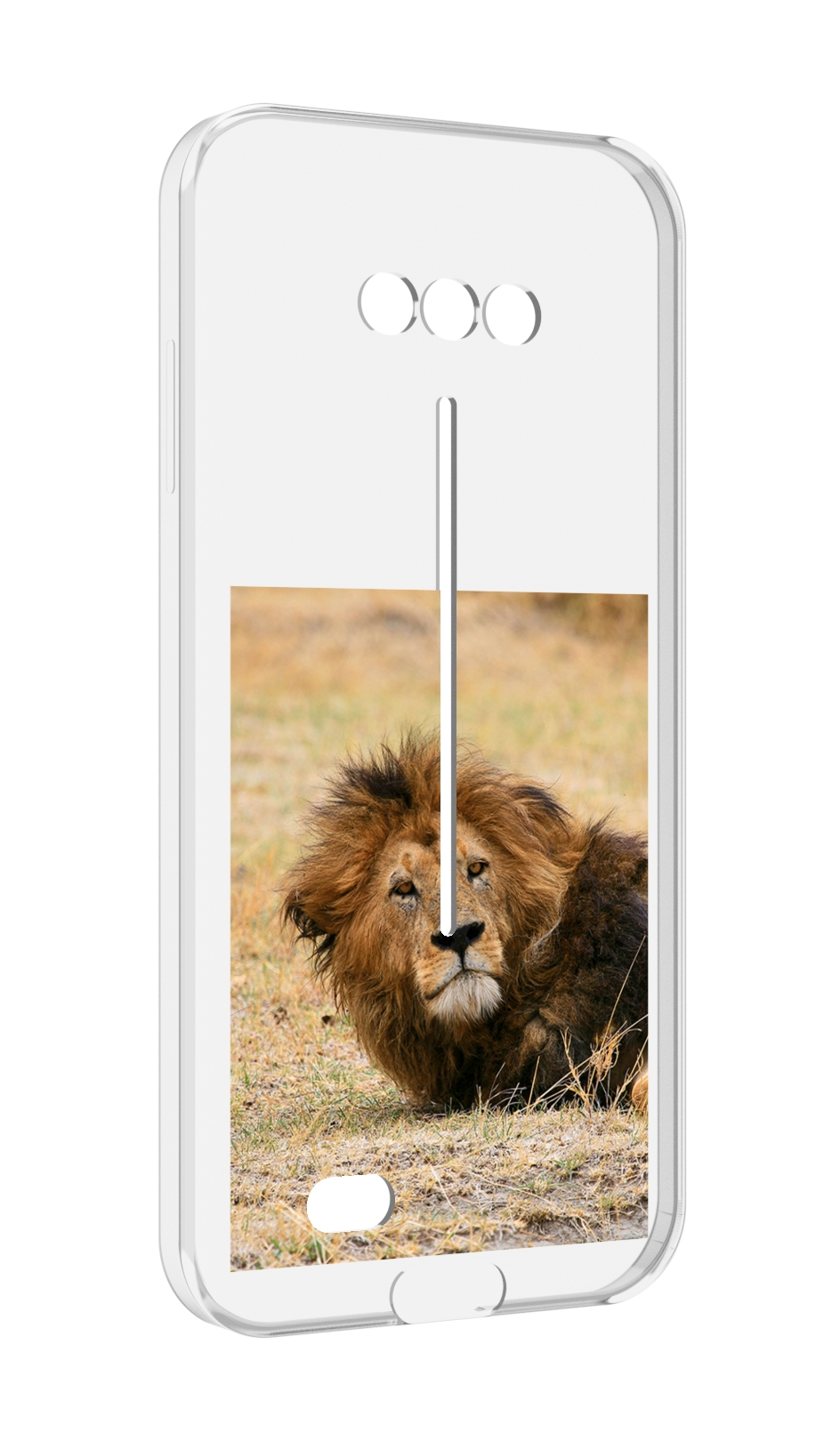 

Чехол MyPads Лев-лежит мужской для Doogee S41/S41 Pro противоударный, Tocco