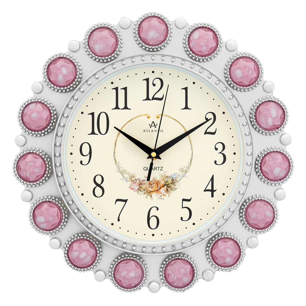 

Интерьерные часы Atlantis TIME TLD-6999E pink, TLD-6999E