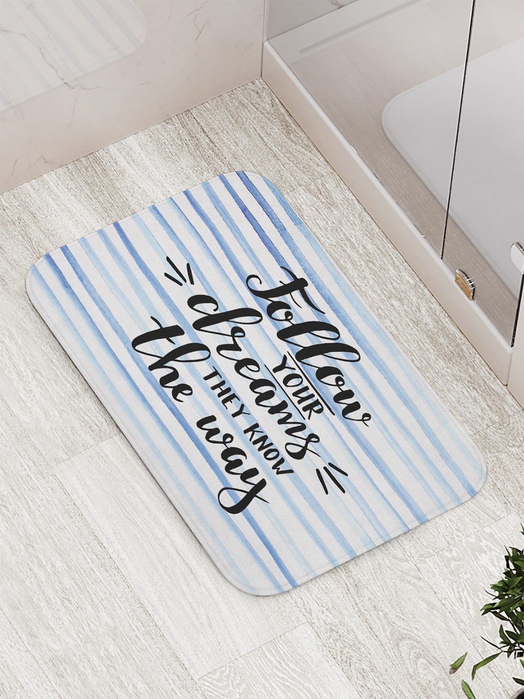 

bath_69662 Коврик противоскользящий для ванной, сауны, бассейна, 77х52 см