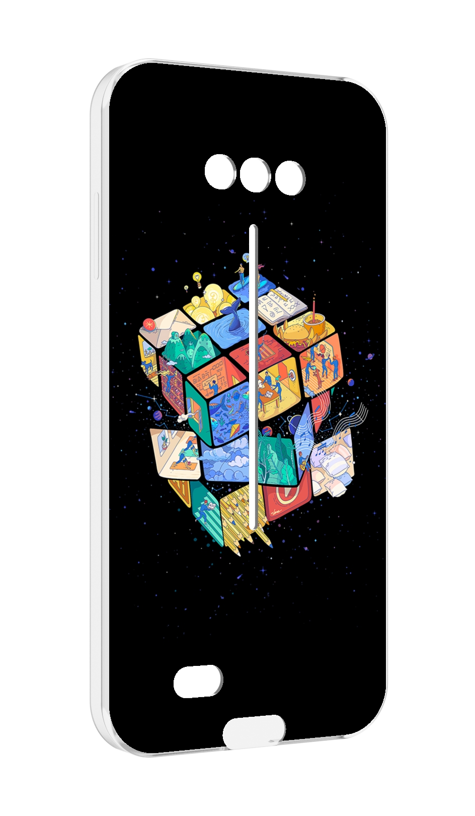 

Чехол MyPads Кубик-Рубика для Doogee S41/S41 Pro противоударный, Tocco