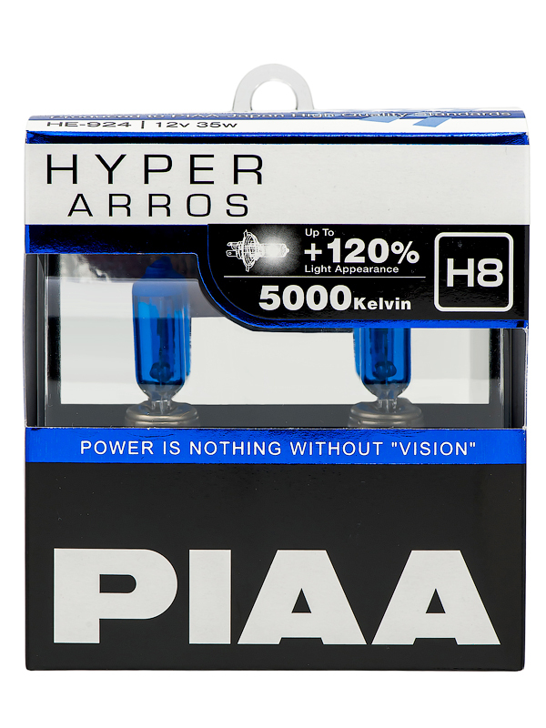 Галогенные лампы PIAA BULB HYPER ARROS 5000K HE-924 (H8)